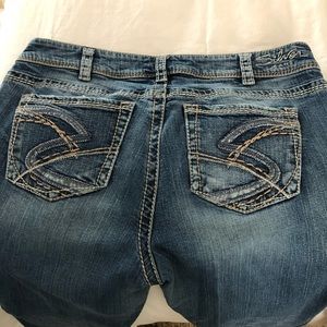 Plus size Silver jeans (Suki) size 14